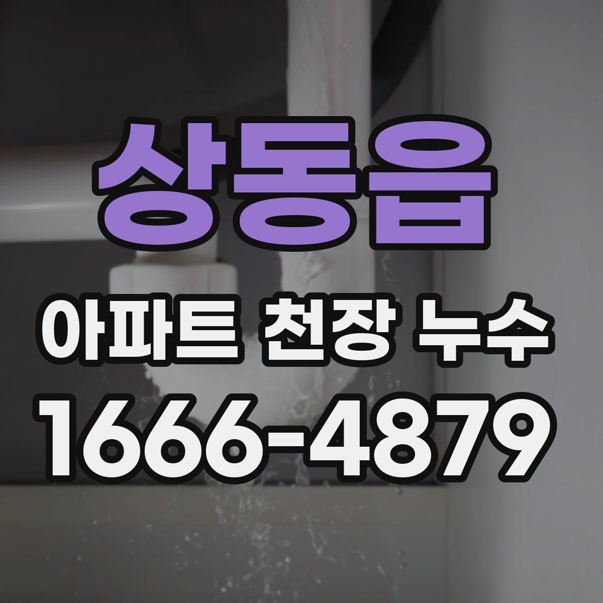 상동읍 아파트 천장 누수