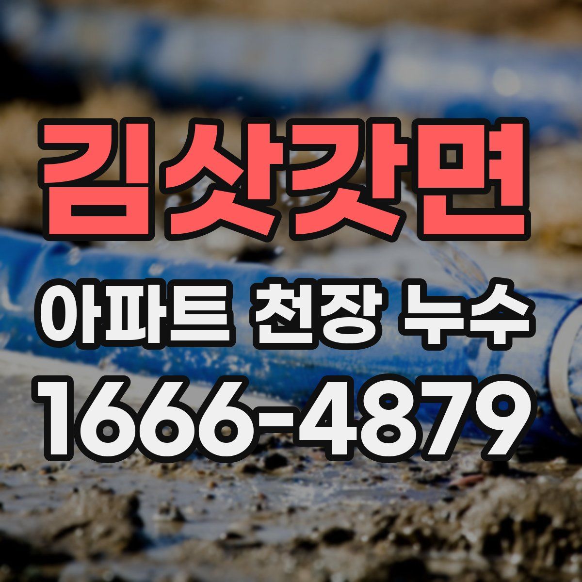 김삿갓면 아파트 천장 누수