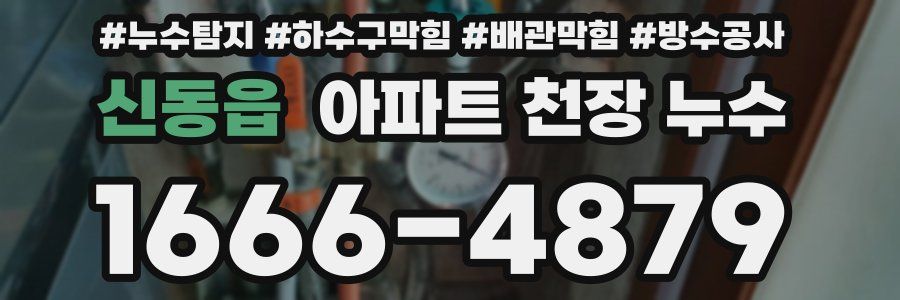 신동읍 아파트 천장 누수