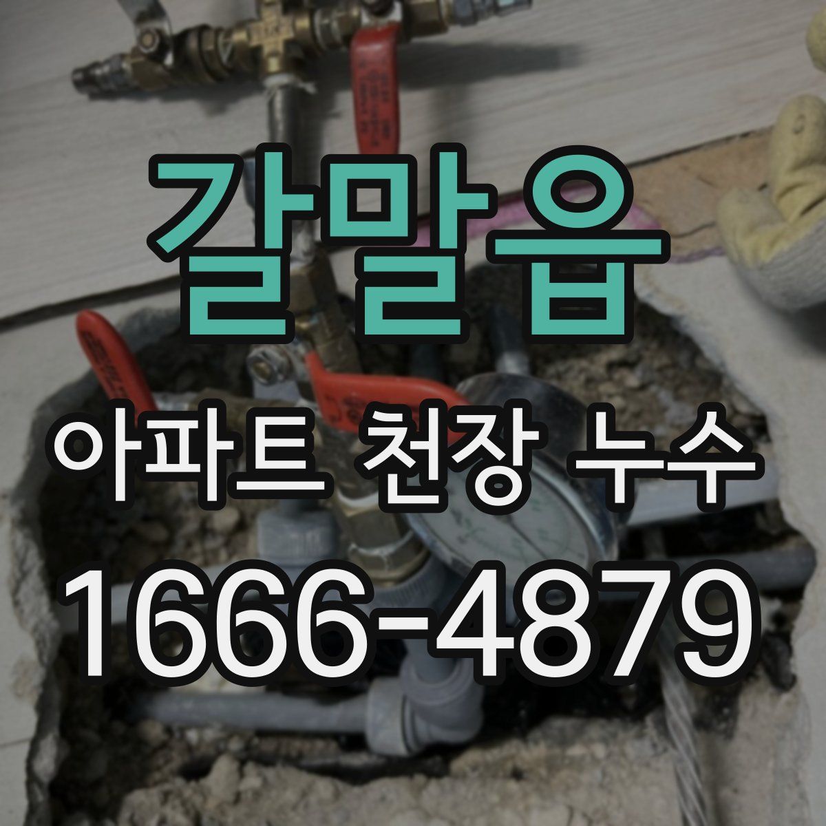 갈말읍 아파트 천장 누수