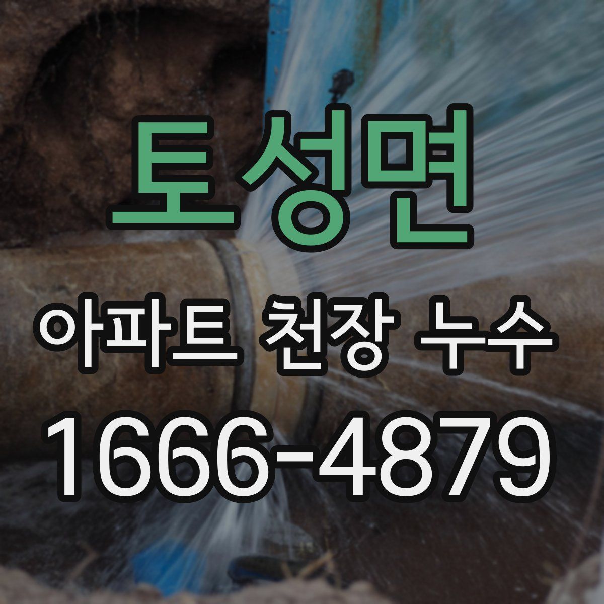 토성면 아파트 천장 누수