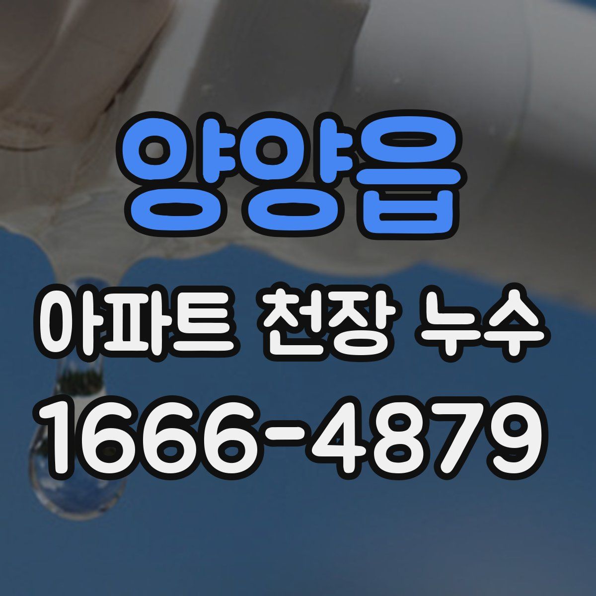 양양읍 아파트 천장 누수