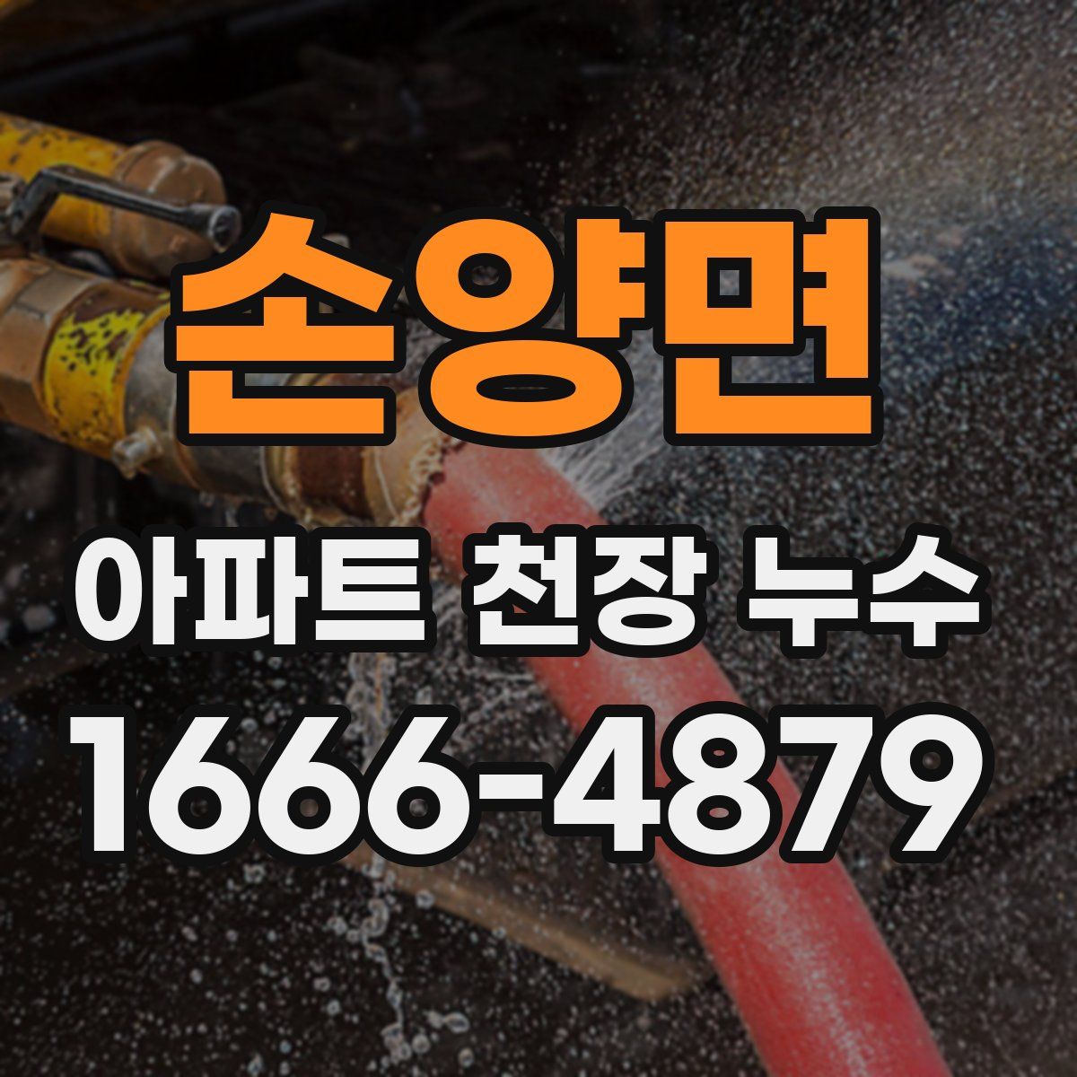 손양면 아파트 천장 누수