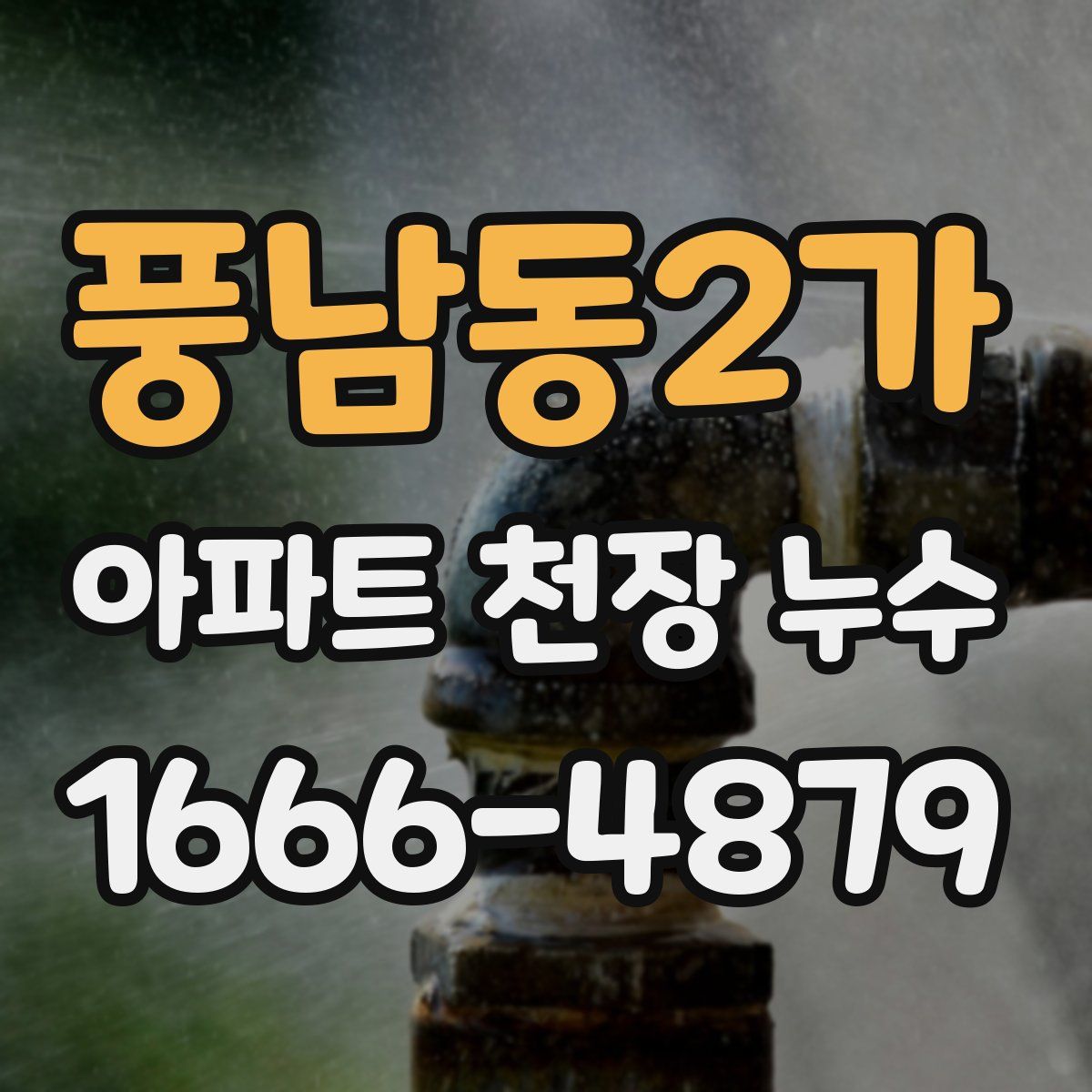 풍남동2가 아파트 천장 누수