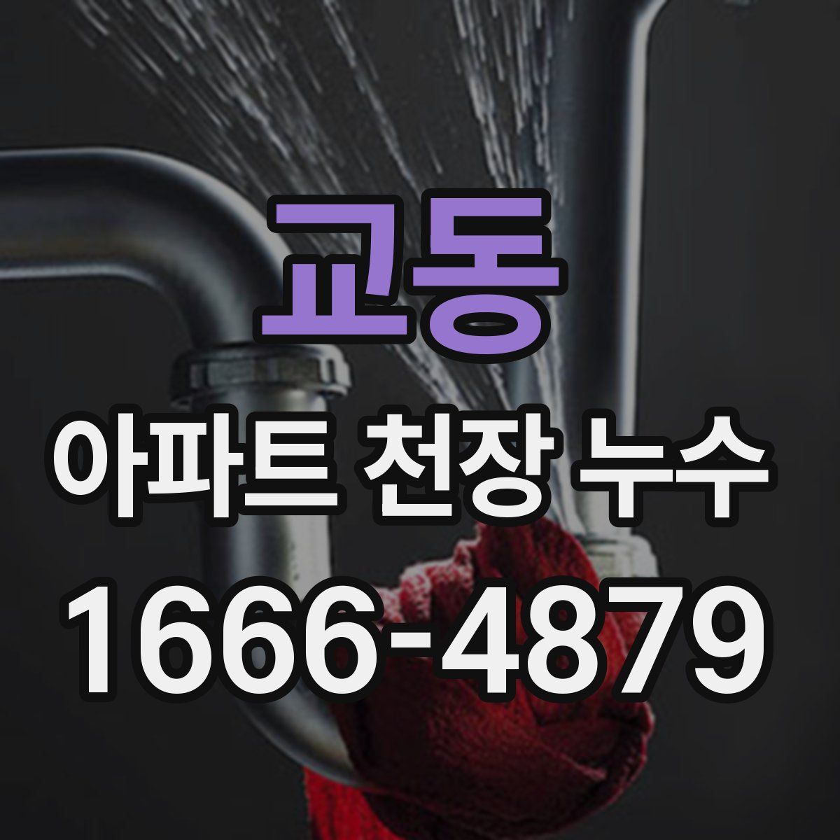 교동 아파트 천장 누수