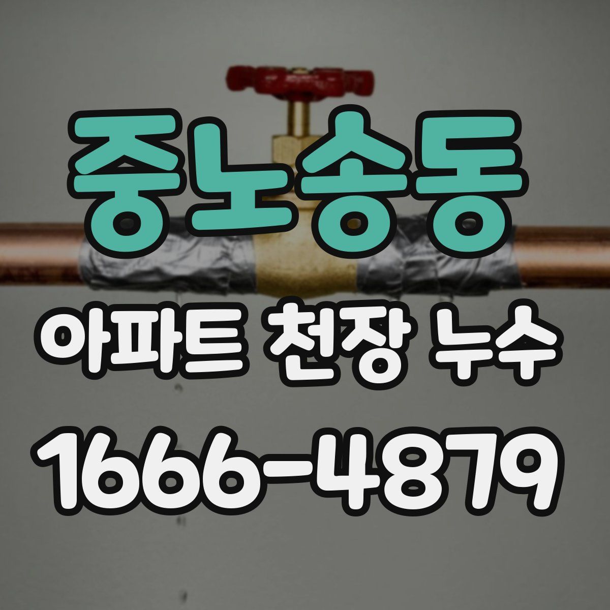 중노송동 아파트 천장 누수