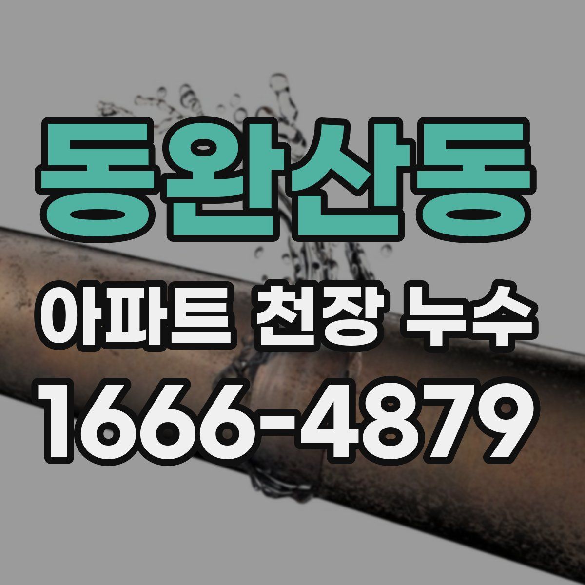 동완산동 아파트 천장 누수