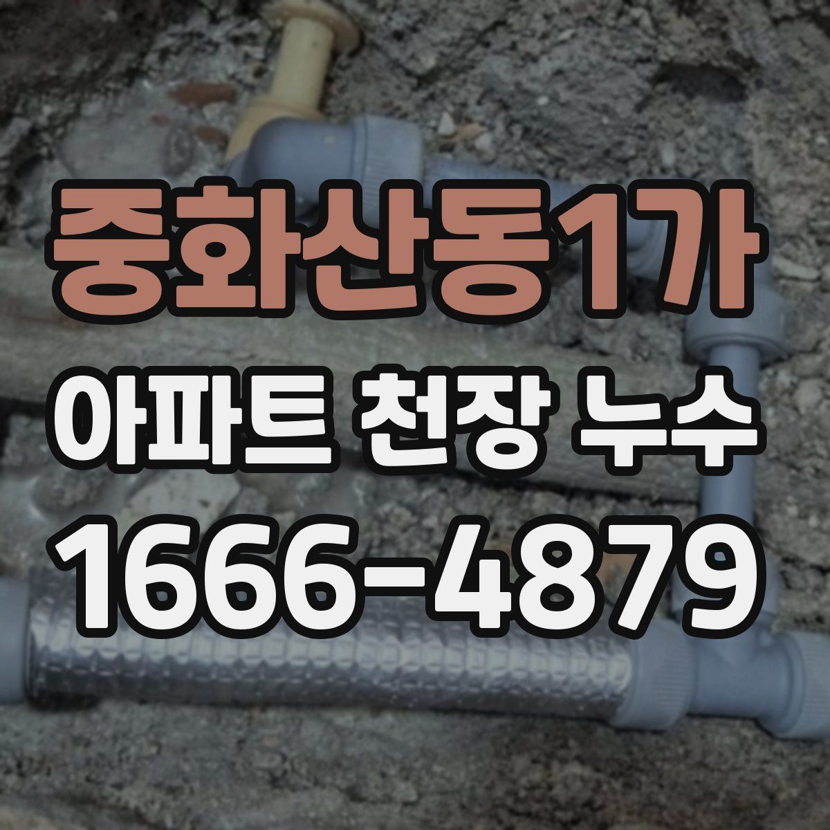 중화산동1가 아파트 천장 누수