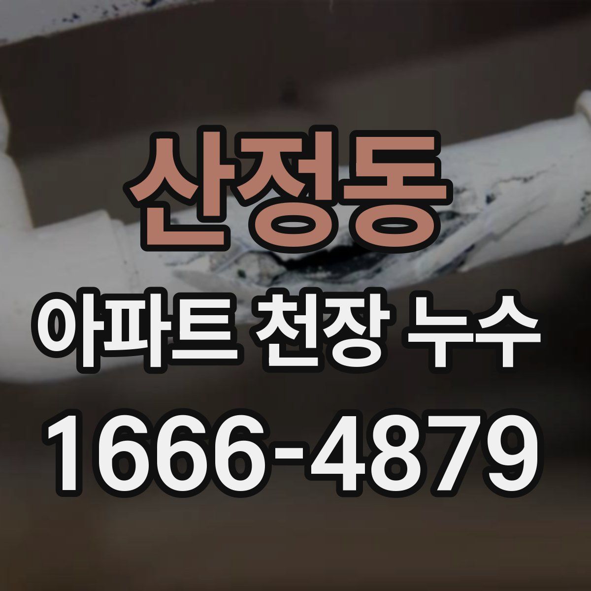 산정동 아파트 천장 누수
