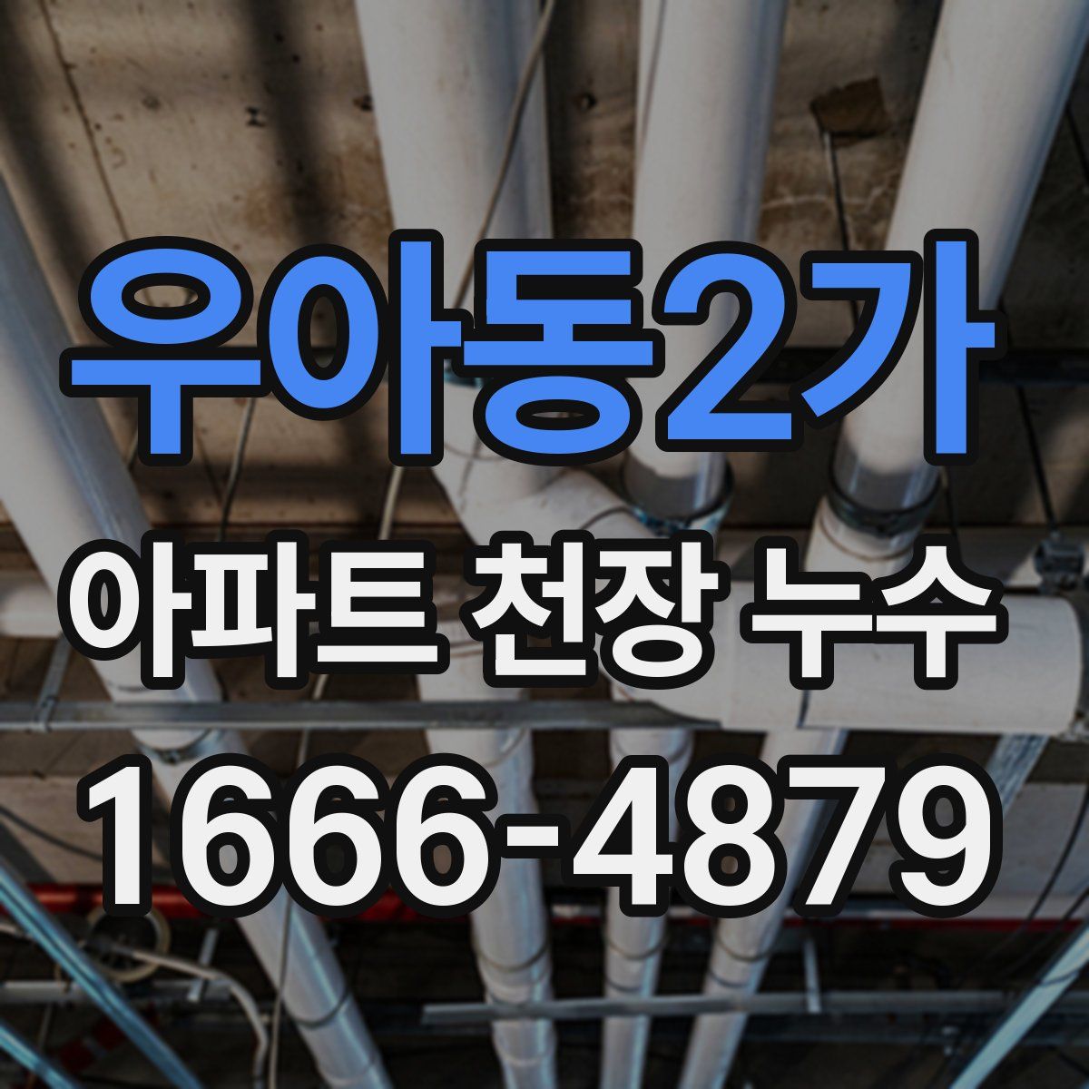 우아동2가 아파트 천장 누수