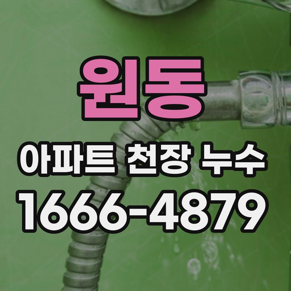 원동 아파트 천장 누수