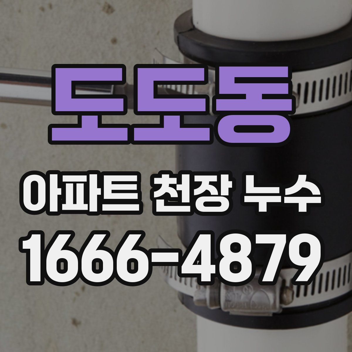 도도동 아파트 천장 누수