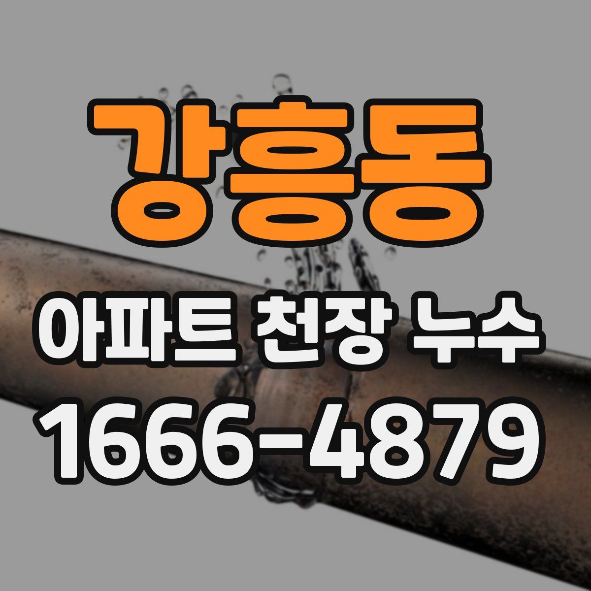 강흥동 아파트 천장 누수