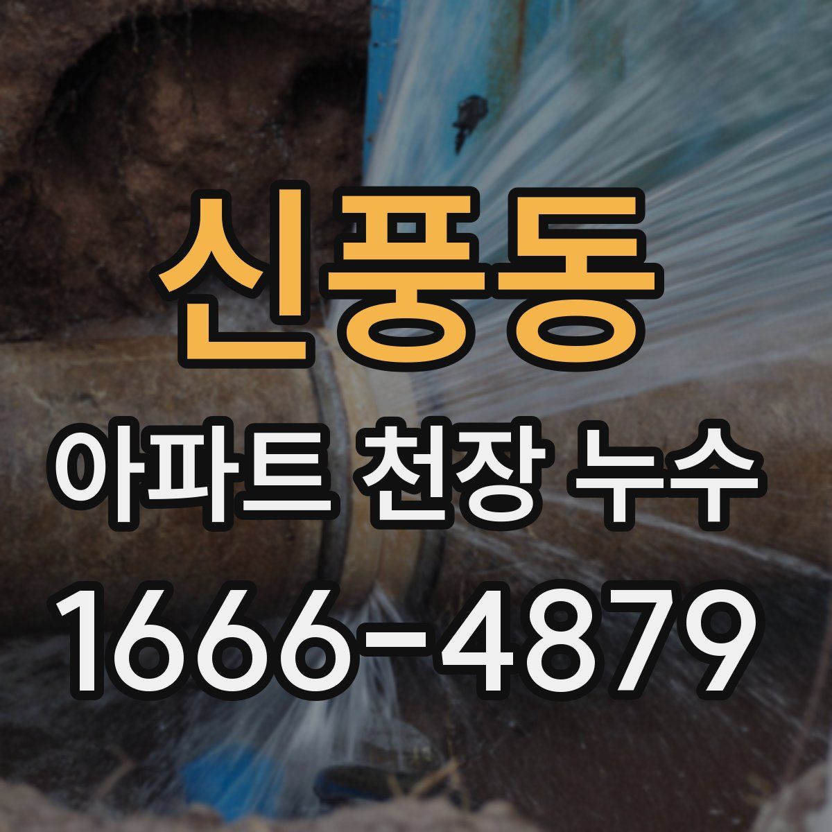 신풍동 아파트 천장 누수