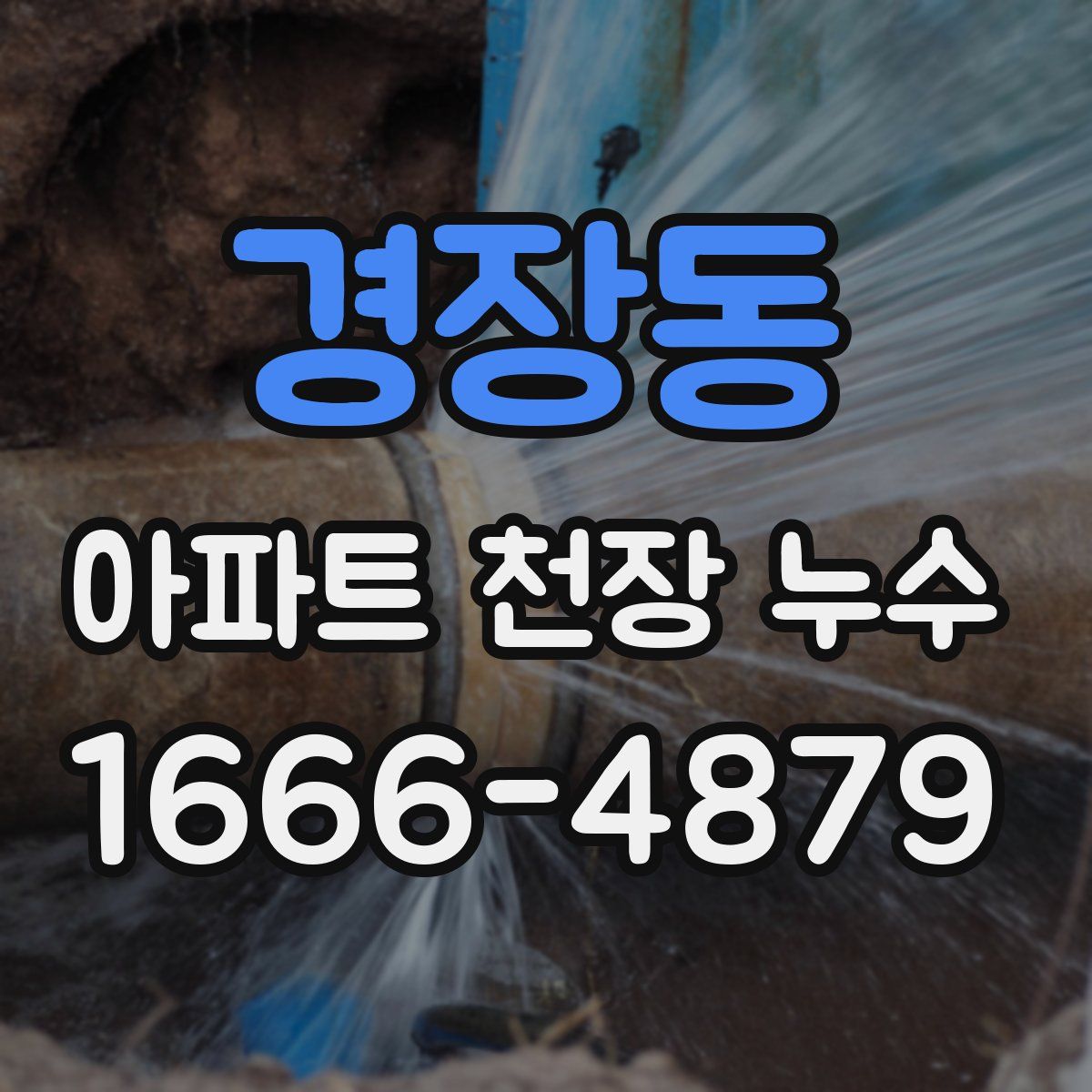경장동 아파트 천장 누수