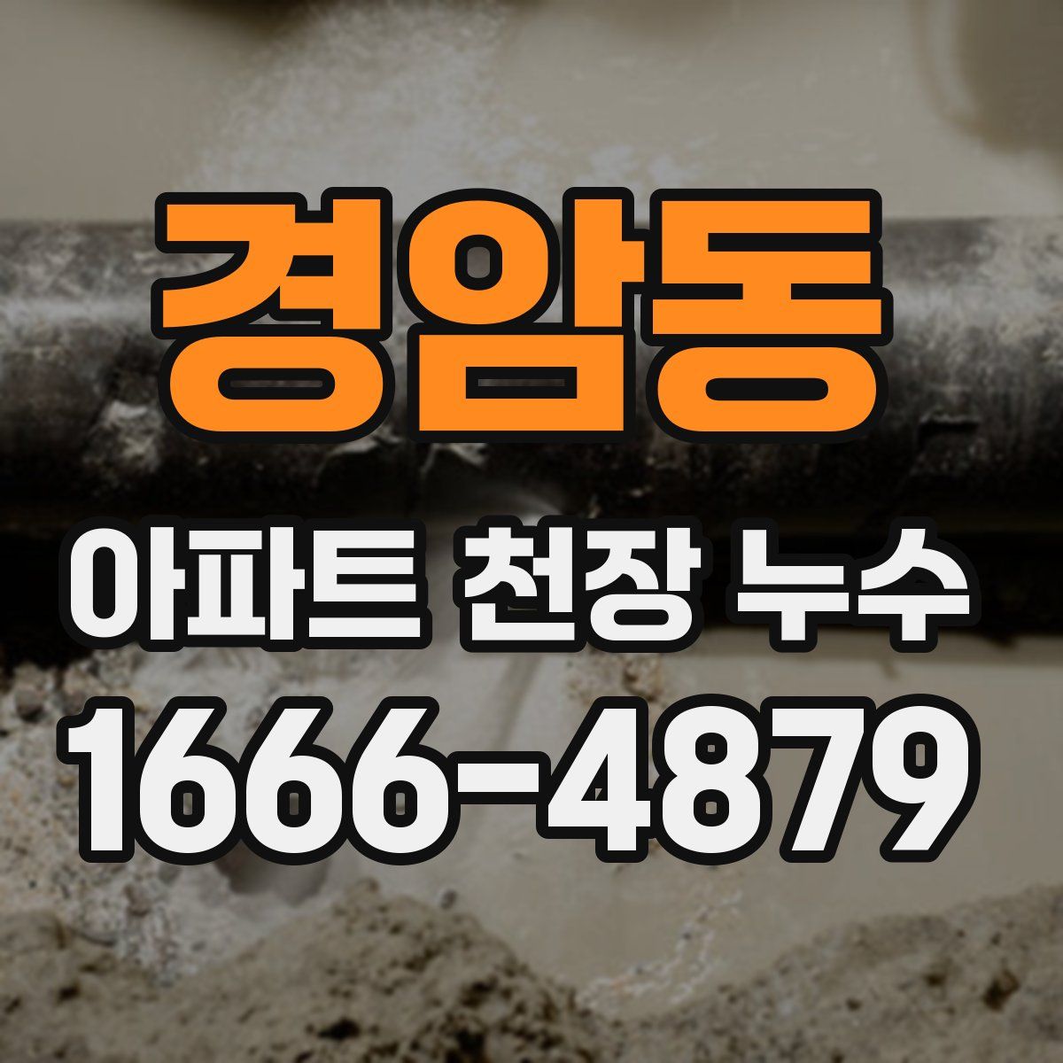 경암동 아파트 천장 누수