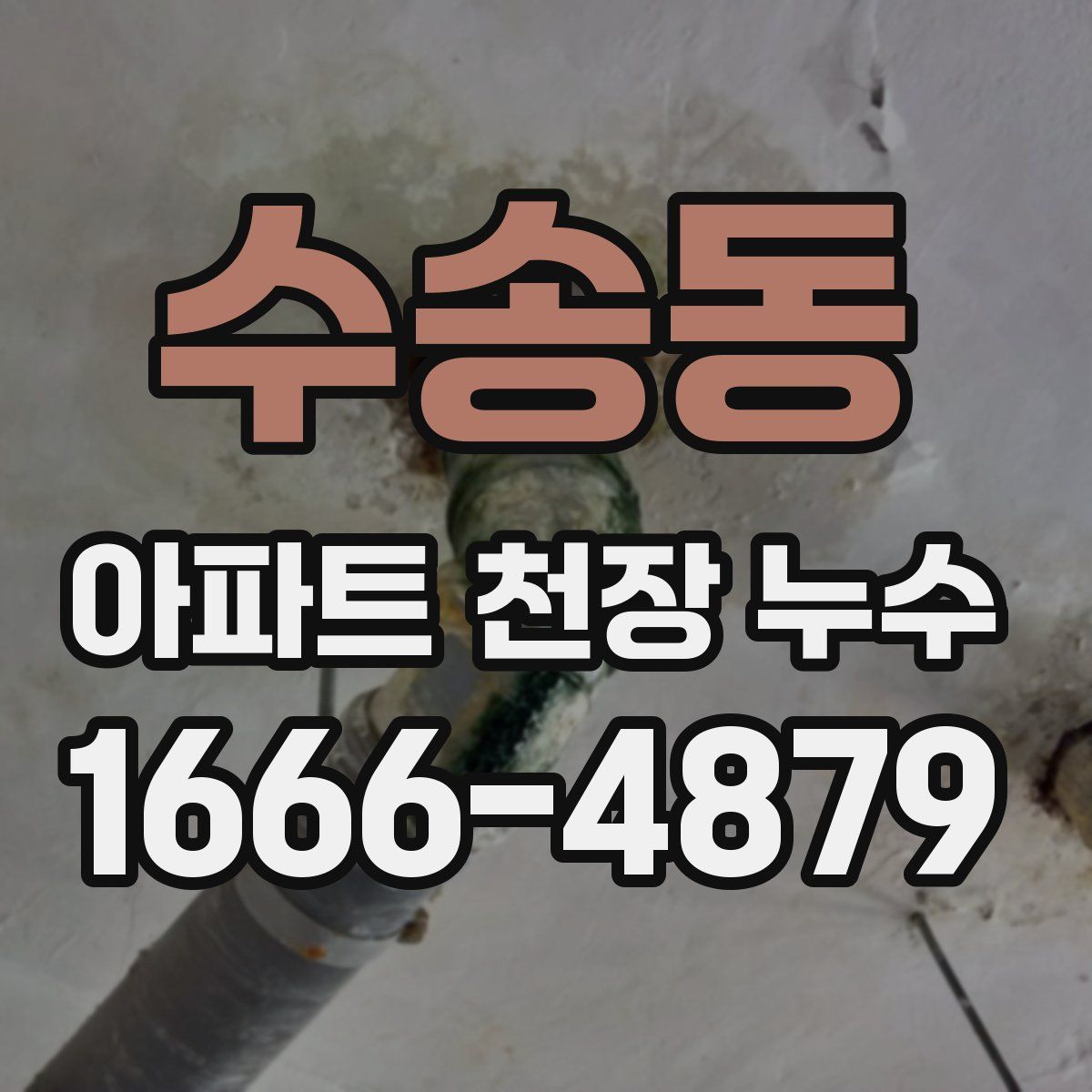 수송동 아파트 천장 누수
