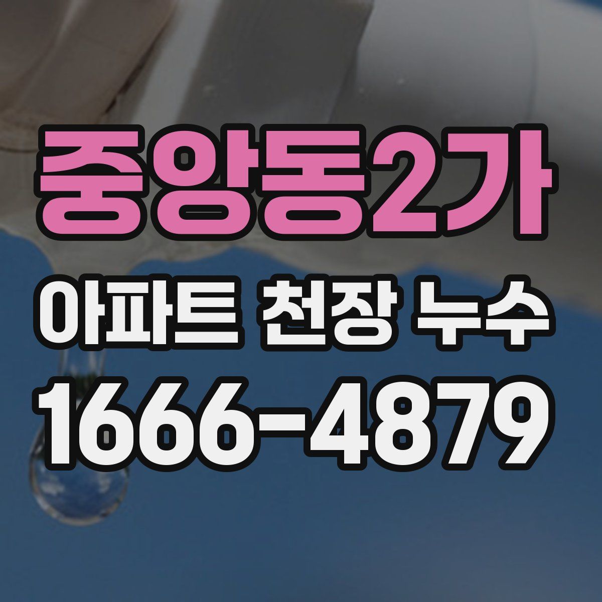 중앙동2가 아파트 천장 누수