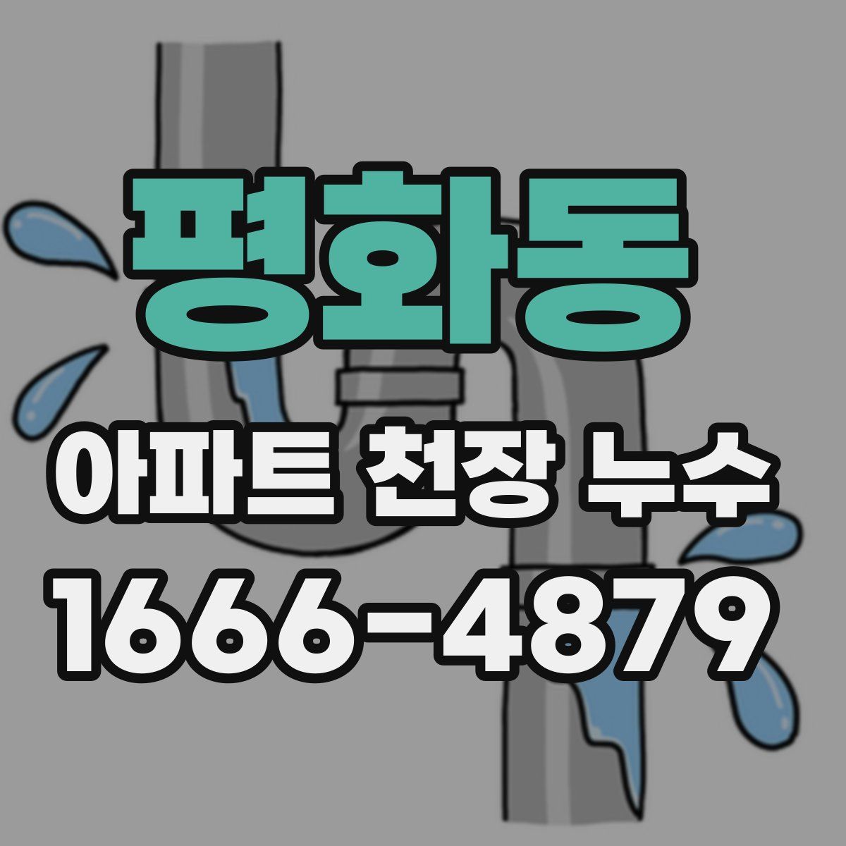 평화동 아파트 천장 누수