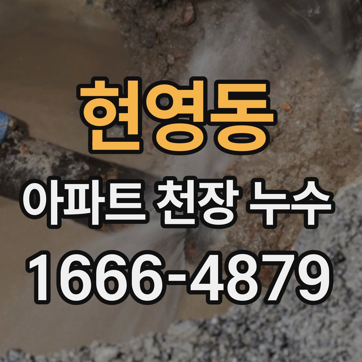 현영동 아파트 천장 누수