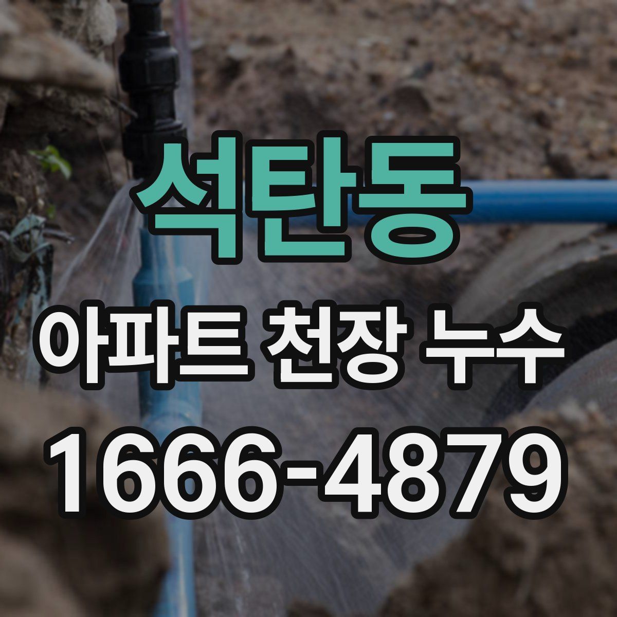 석탄동 아파트 천장 누수