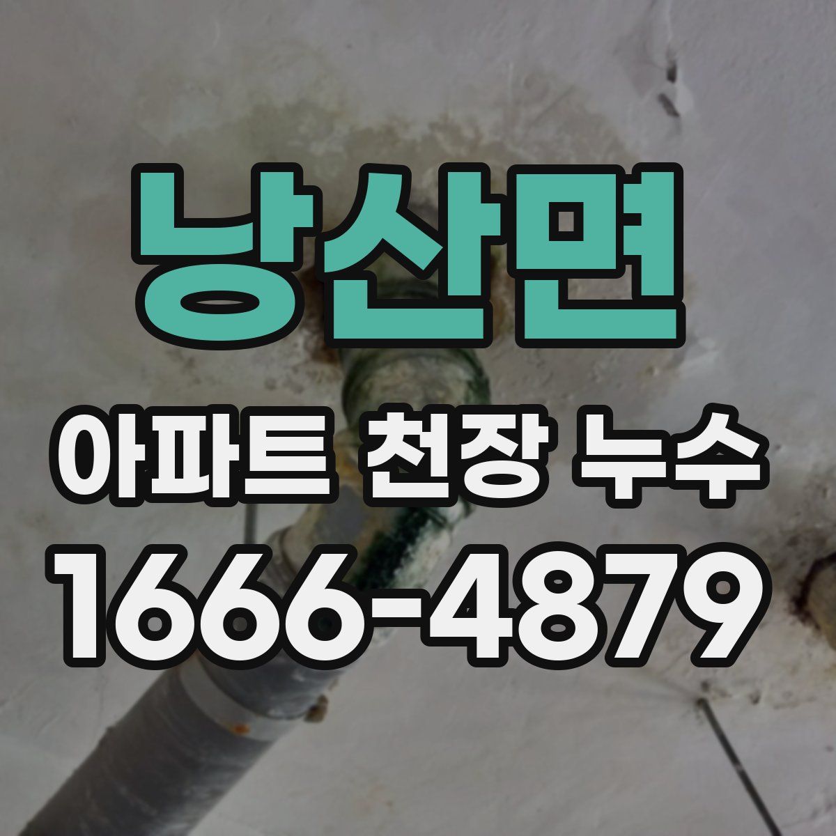 낭산면 아파트 천장 누수