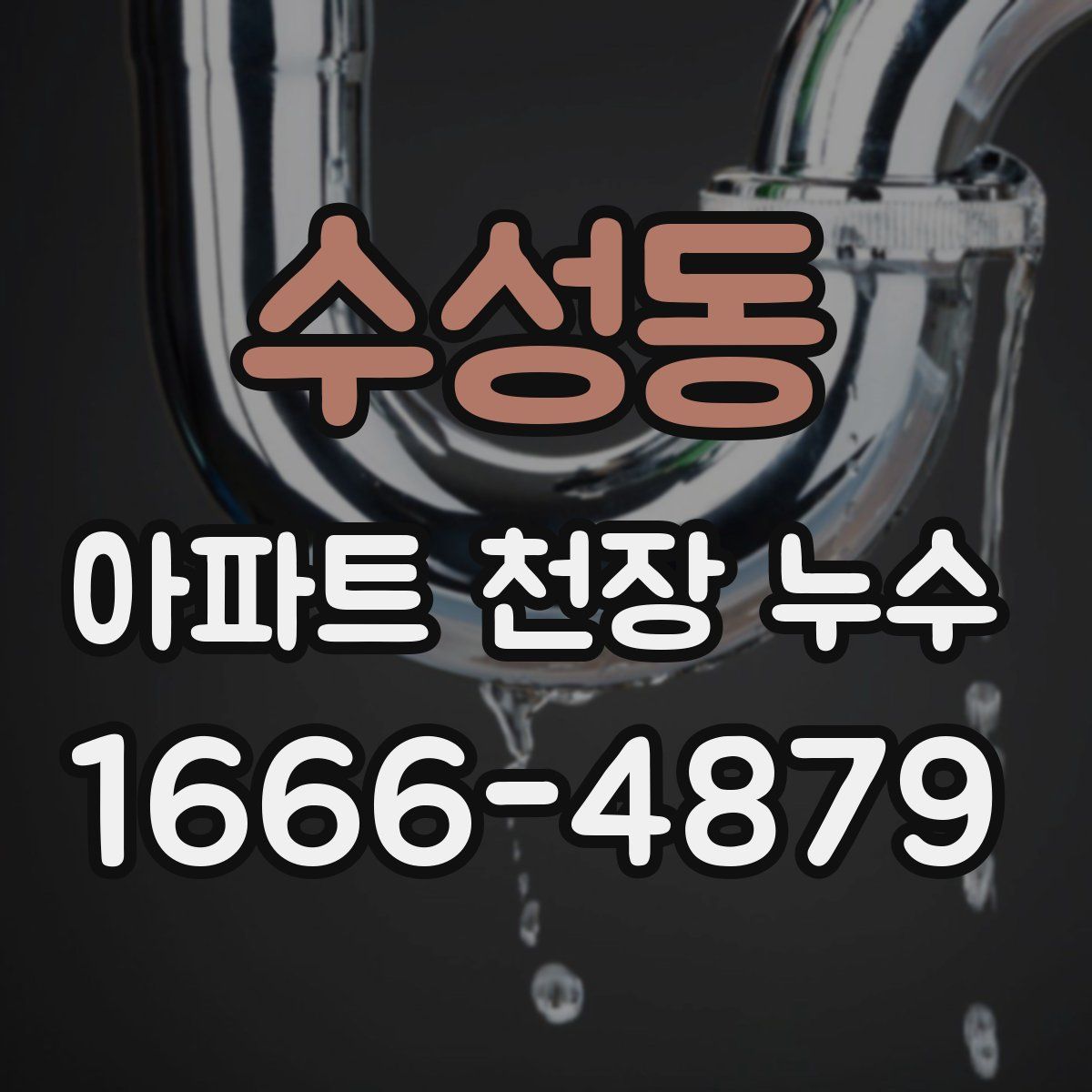 수성동 아파트 천장 누수