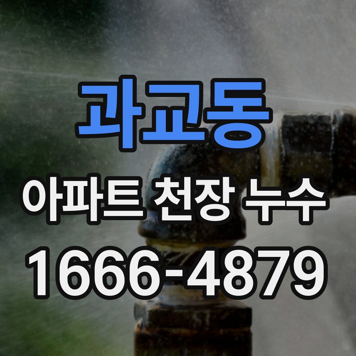 과교동 아파트 천장 누수