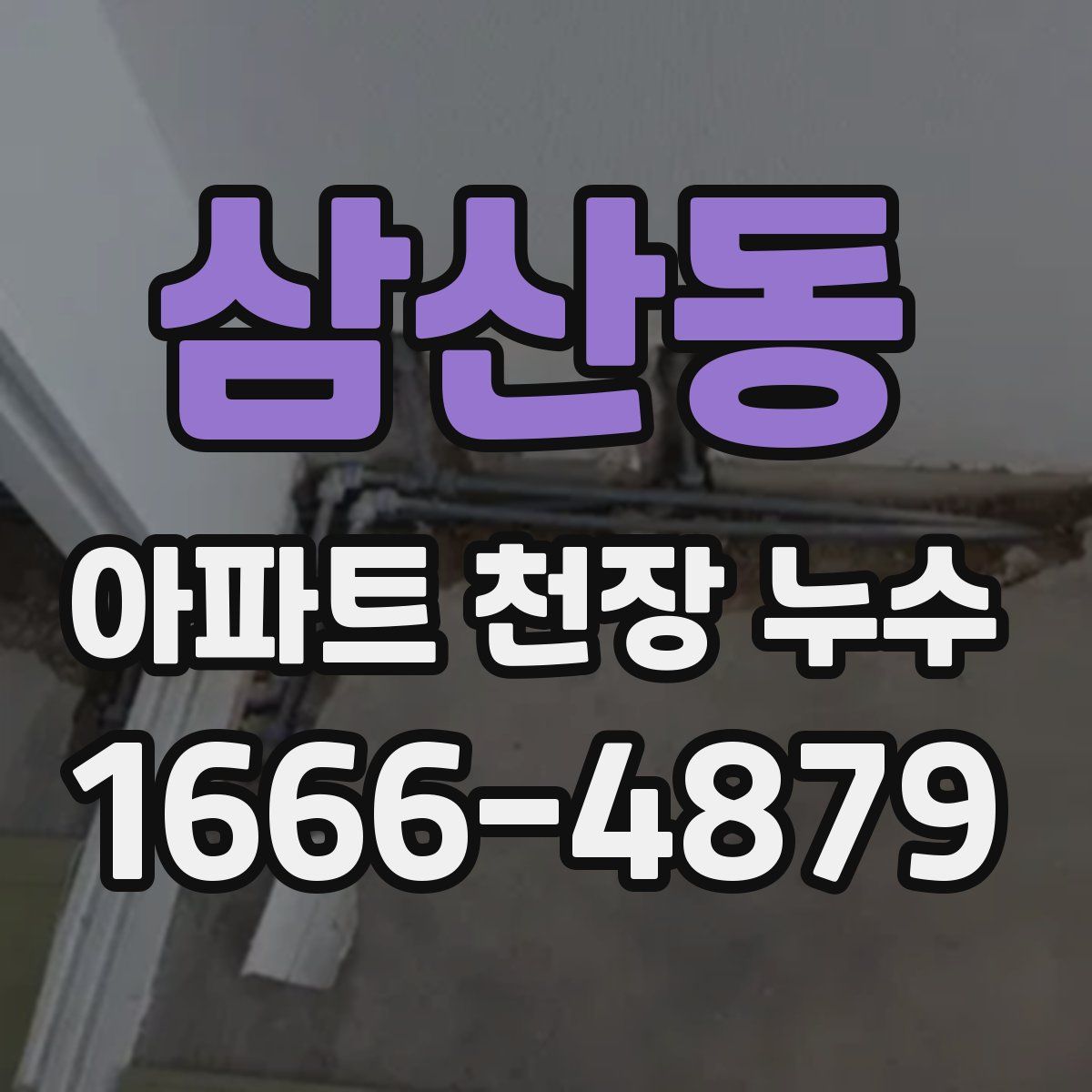 삼산동 아파트 천장 누수