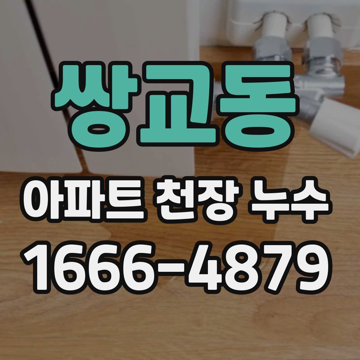 쌍교동 아파트 천장 누수