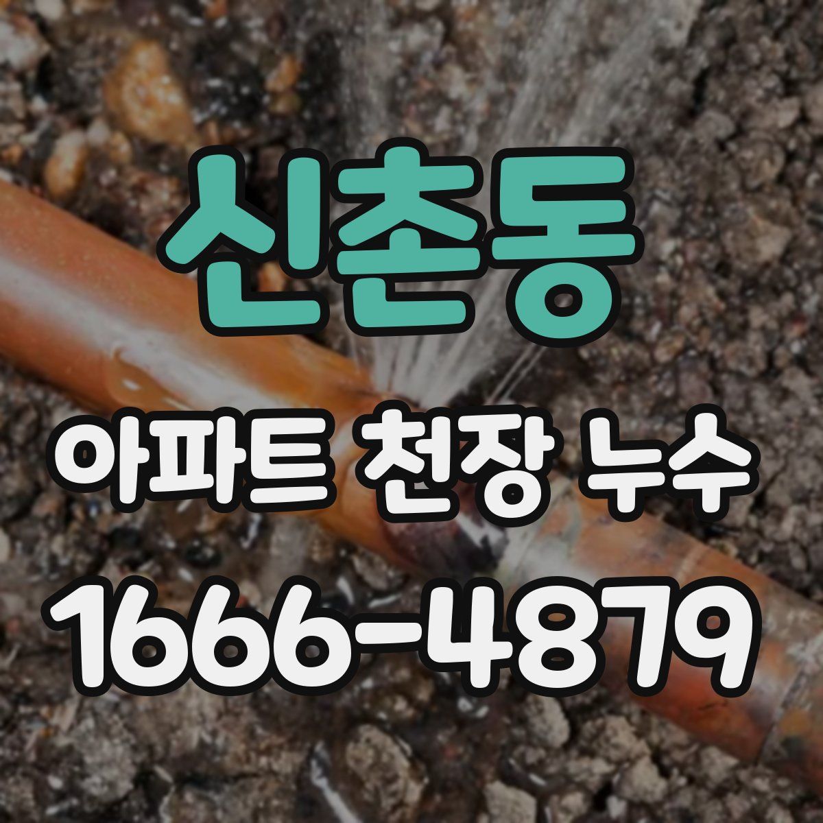 신촌동 아파트 천장 누수