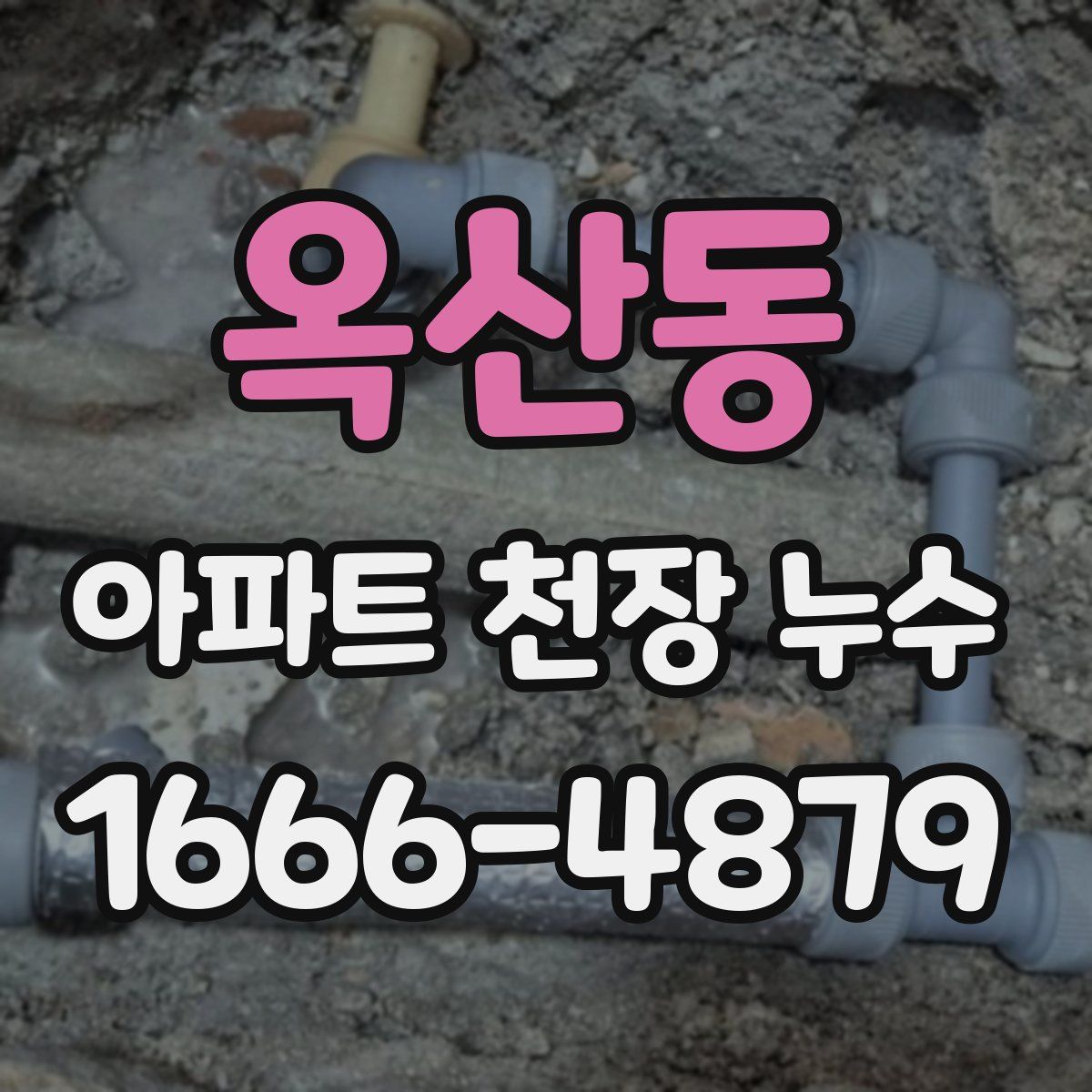 옥산동 아파트 천장 누수