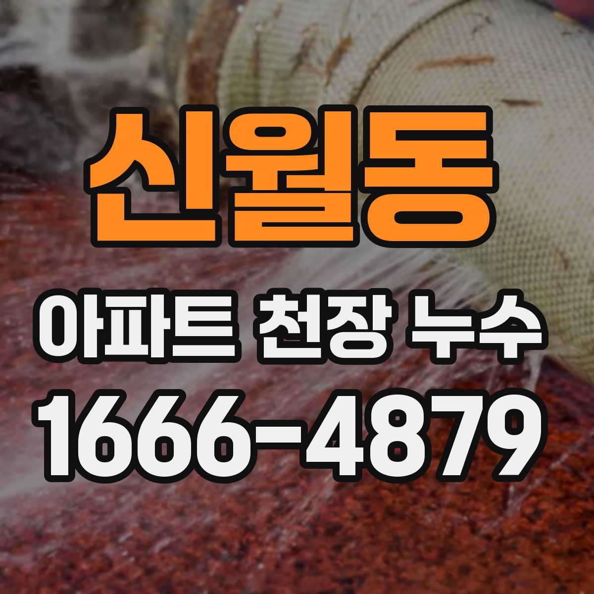 신월동 아파트 천장 누수