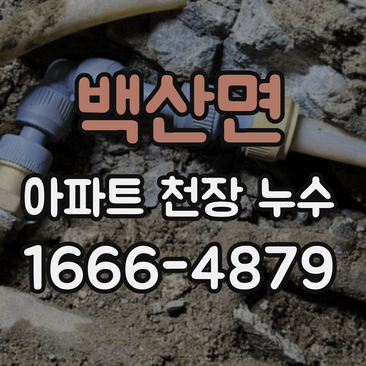 백산면 아파트 천장 누수
