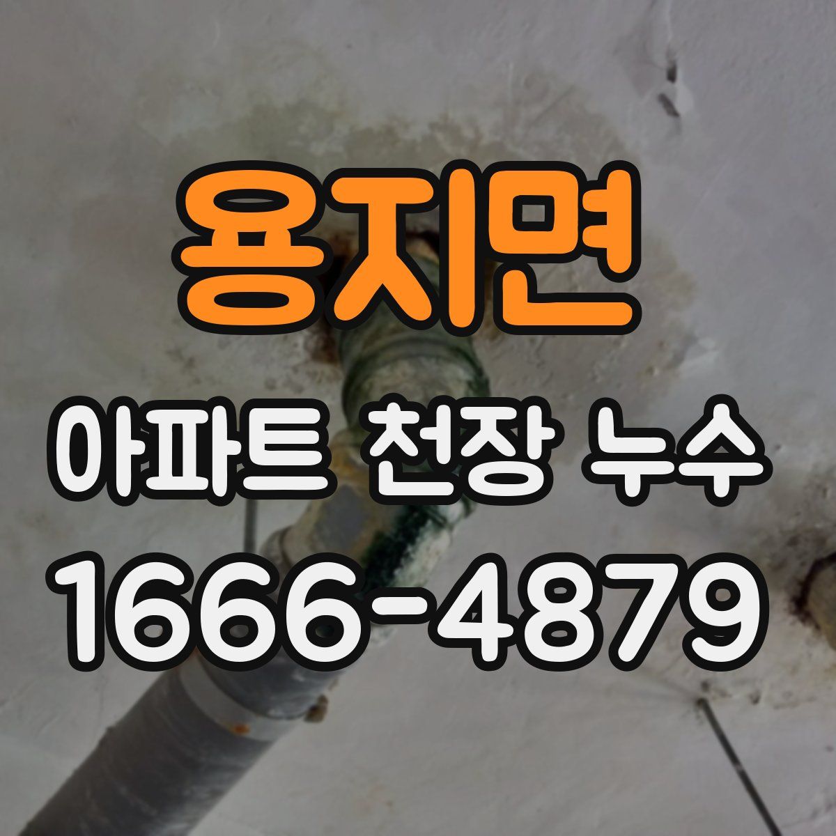 용지면 아파트 천장 누수