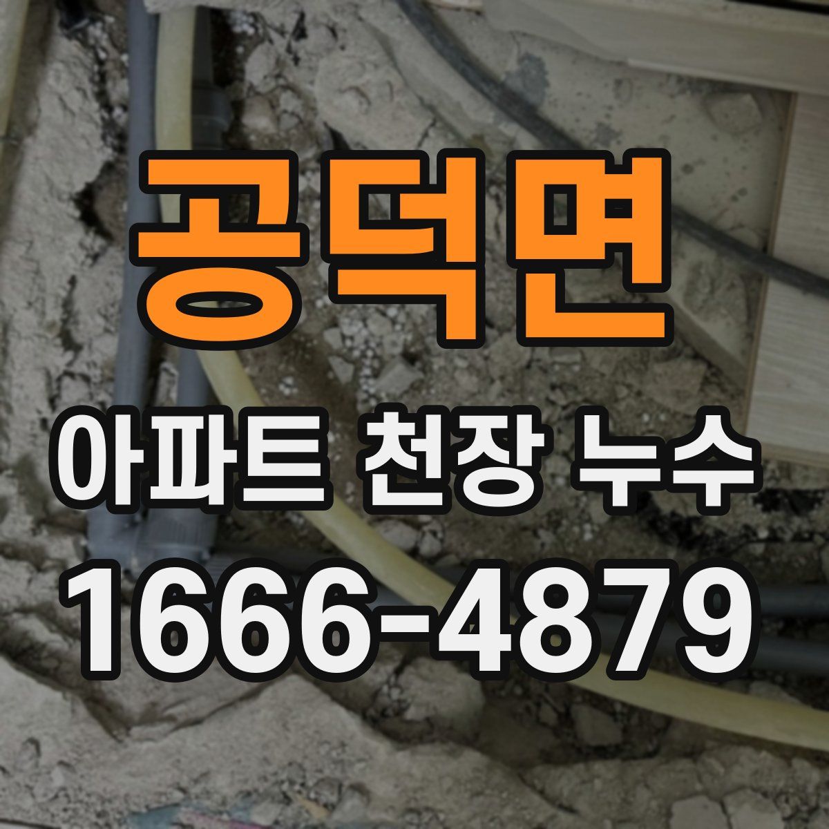 공덕면 아파트 천장 누수