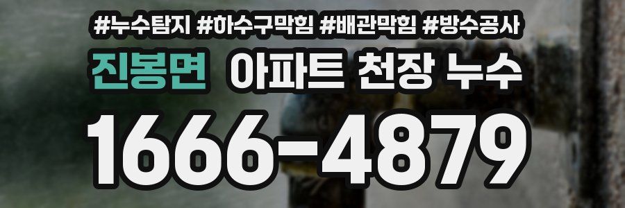 진봉면 아파트 천장 누수