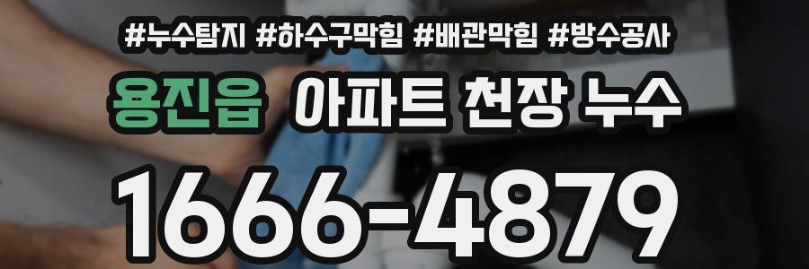 용진읍 아파트 천장 누수