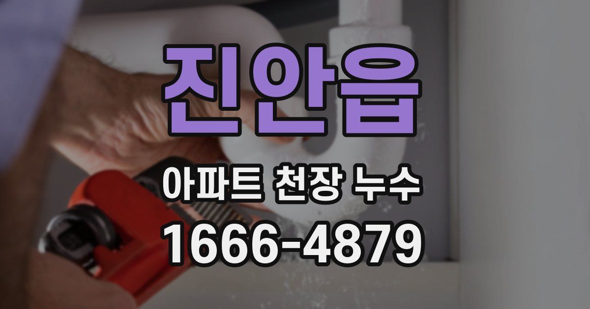 진안읍 아파트 천장 누수