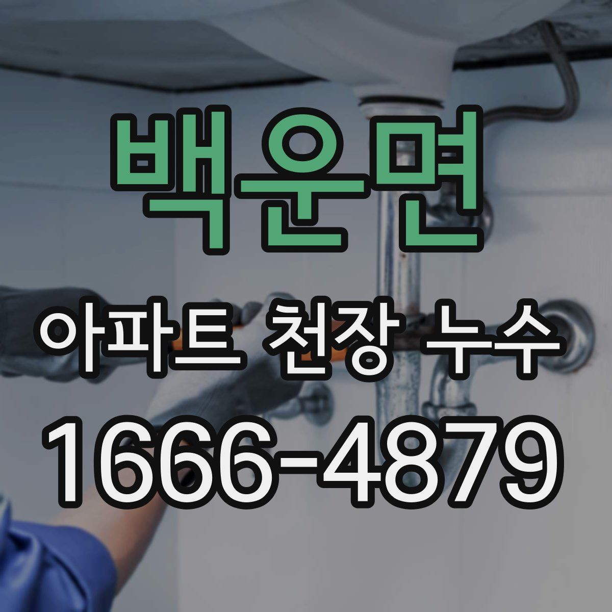 백운면 아파트 천장 누수