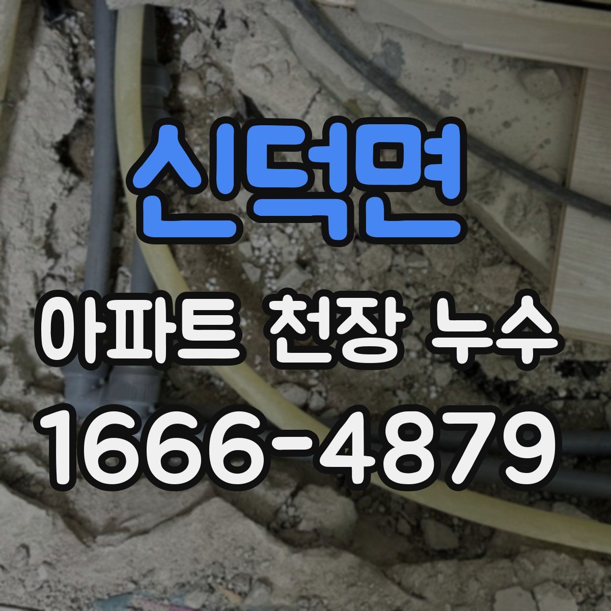 신덕면 아파트 천장 누수