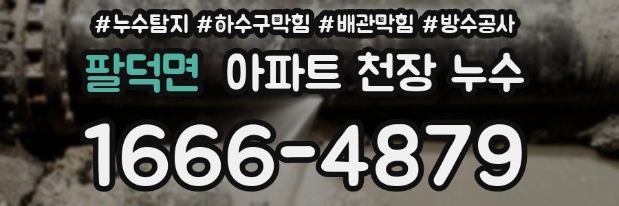 팔덕면 아파트 천장 누수