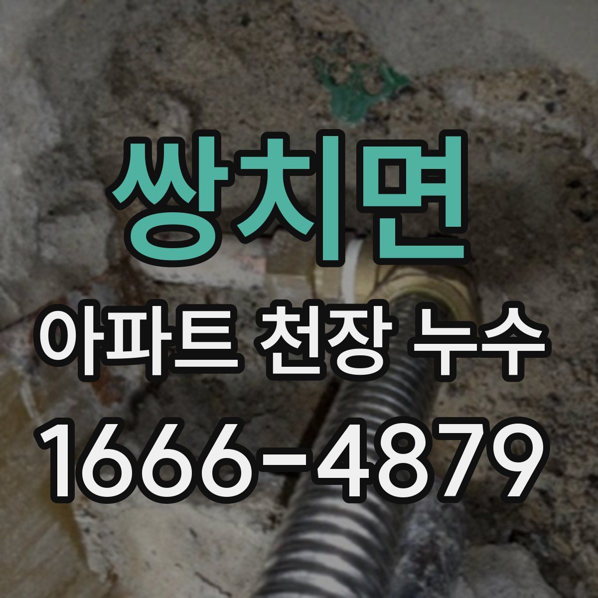 쌍치면 아파트 천장 누수