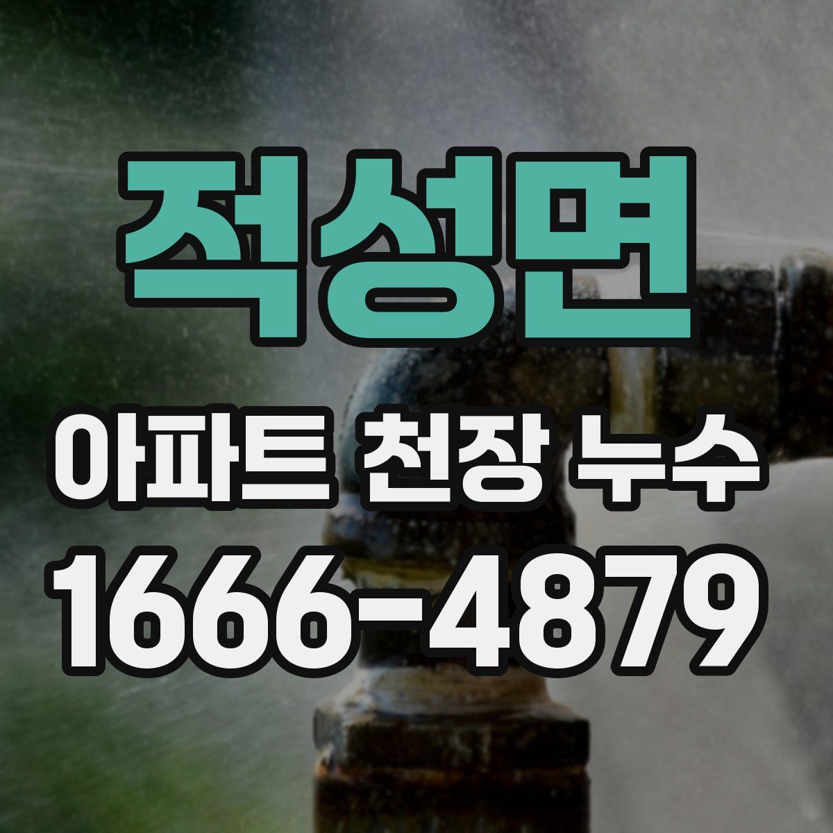 적성면 아파트 천장 누수