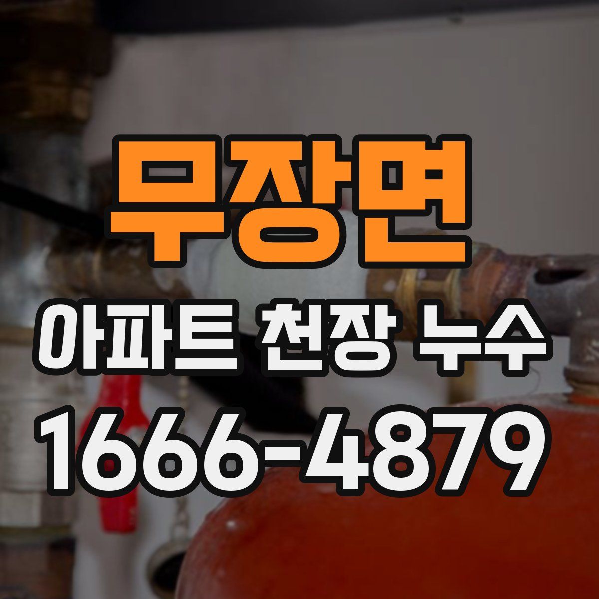 무장면 아파트 천장 누수
