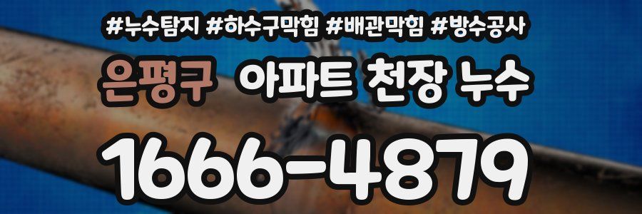 은평구 아파트 천장 누수