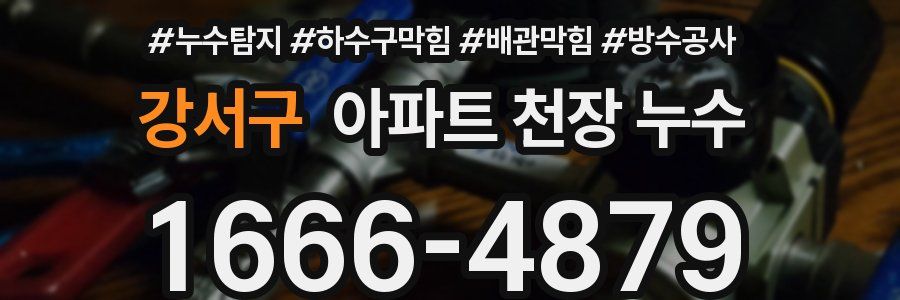 강서구 아파트 천장 누수