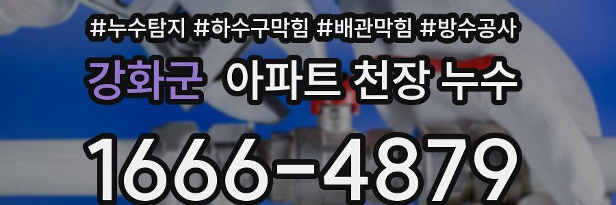 강화군 아파트 천장 누수