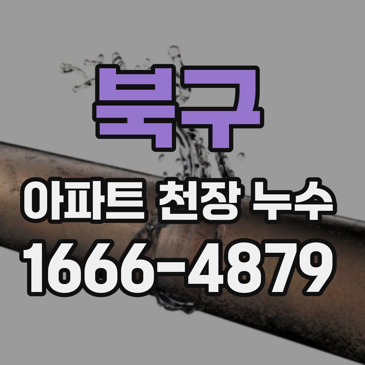 북구 아파트 천장 누수