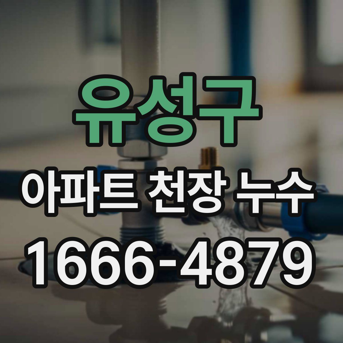 유성구 아파트 천장 누수